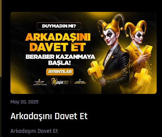 Jojova Yeni Giriş